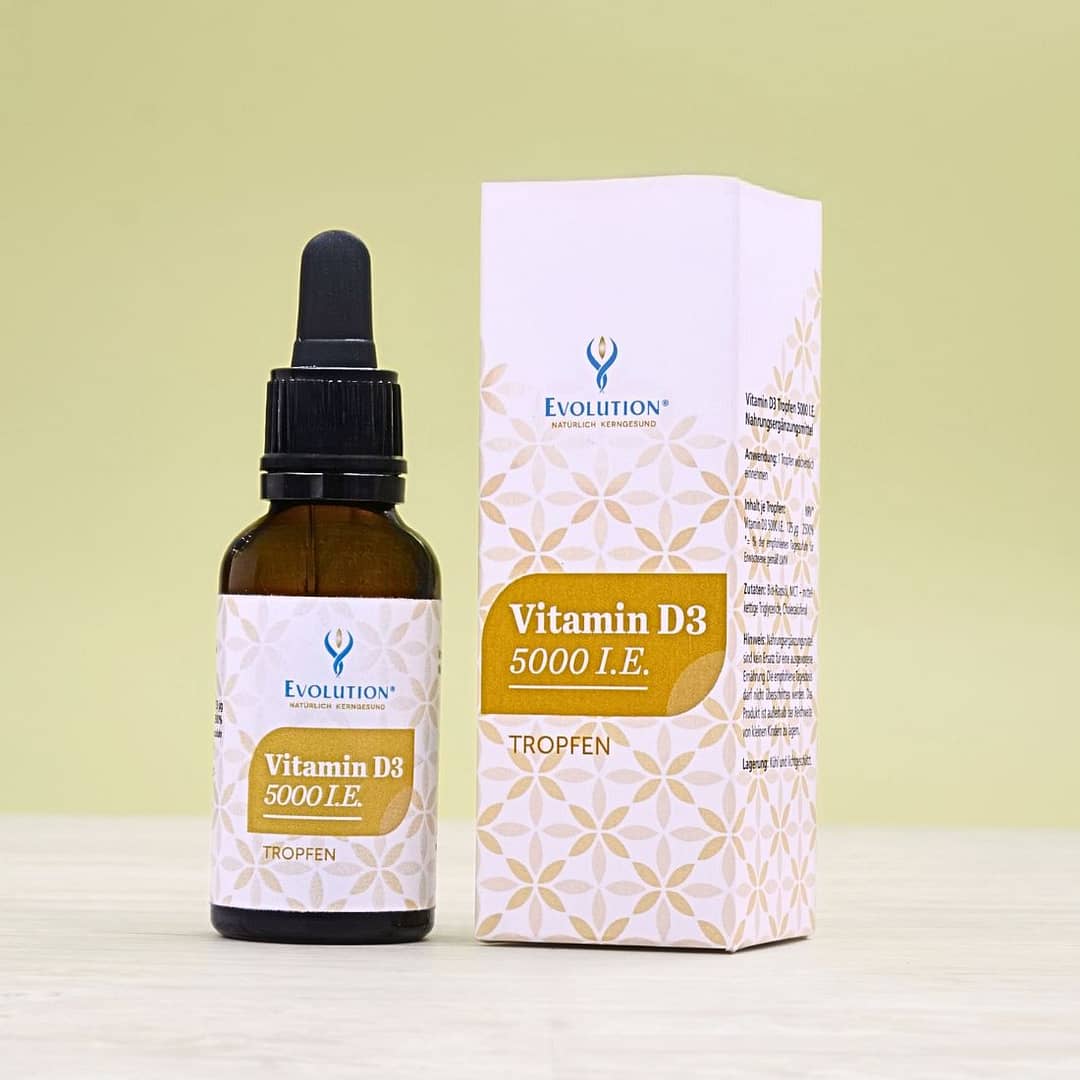 Vitamin D3 kapljice, 5.000 IE 30 ml