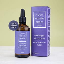 Zinksulfat flüssig, konform, alkoholfrei - Premium Qualität, 100ml