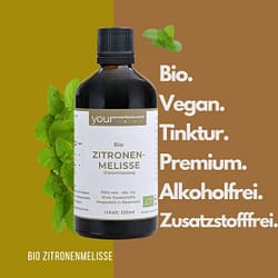 Bio Zitronenmelisse – alkoholfrei, Lemon Balm, konform, 100ml