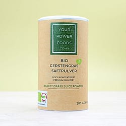 Bio Gerstengras Saftpulver, 50 – Fach konzentriert, 200 Gramm