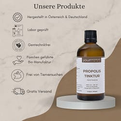 Propolis Tinktur, konform, alkoholfrei,100 ml