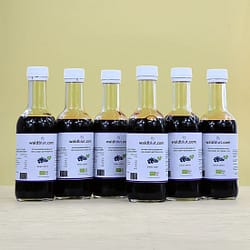 Originalni bio sok divjih borovnic, 6 x 250 ml v darilni škatli