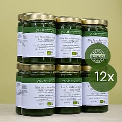 Bio Staudensellerie Saft, tiefgekühlt, konform, vegan, glutenfrei, Vorteilsset 12 x 500 ml