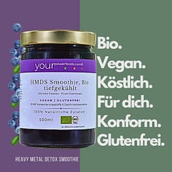 HMDS - Smoothie mit allen Zutaten, Fertiges Produkt, tiefgekühlt, vegan, glutenfrei, 500 ml