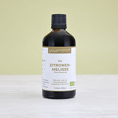Bio Zitronenmelisse – alkoholfrei, Lemon Balm, konform, 100ml