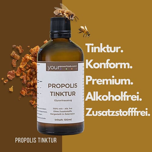 Propolis Tinktur, konform, alkoholfrei,100 ml