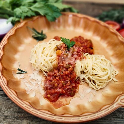 Bio Rote Linsen Bolognese, konform, vegan, 550g