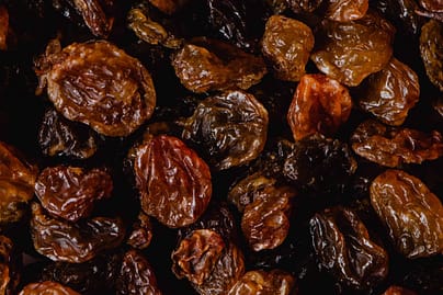 Spermidine dans les raisins secs Combien de plaisir sain dans les raisins secs