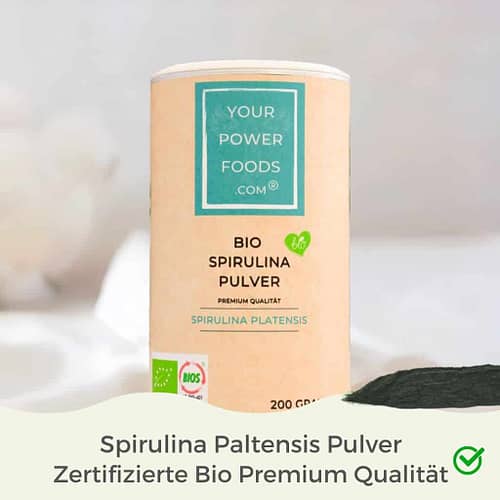 Spirulina Pulver, Bio, hmds smoothie nach Anthony William