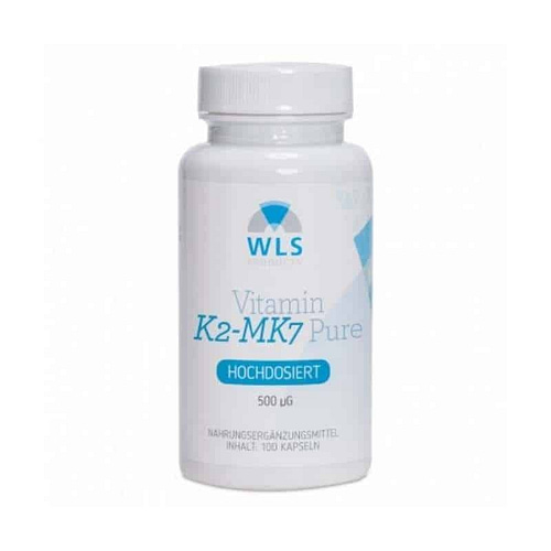 WLS vitamín K2 čistý 500 mcg, veľmi vysoká dávka