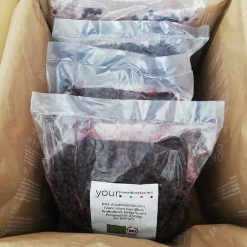 Wild Blueberries Verpackung 1